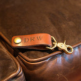 A Very Personal Leather Key Fob