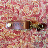 A Very Personal Leather Key Fob