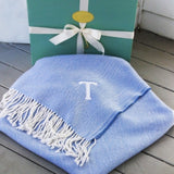 Herringbone Merino Throw
