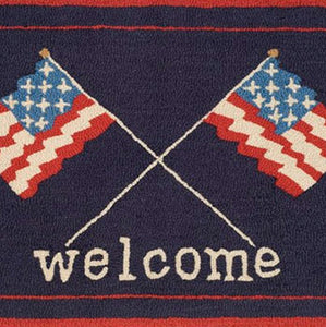 Welcome Flags Doormat