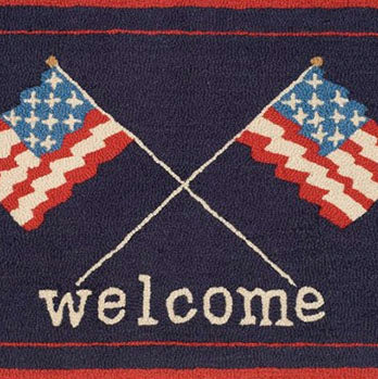 Welcome Flags Doormat