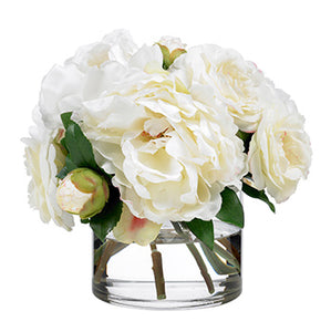 Camellia and Peony Bouquet